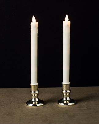 Velas cônicas sem chama