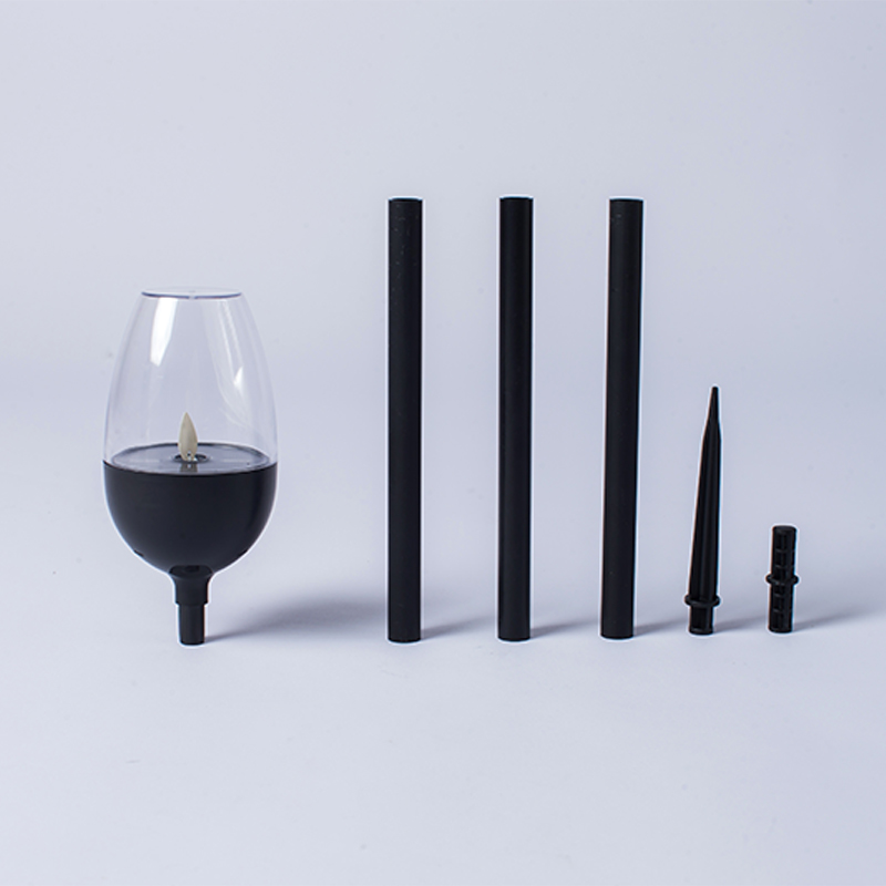 Vela tremeluzente sem chama movida a energia solar para copo de vinho