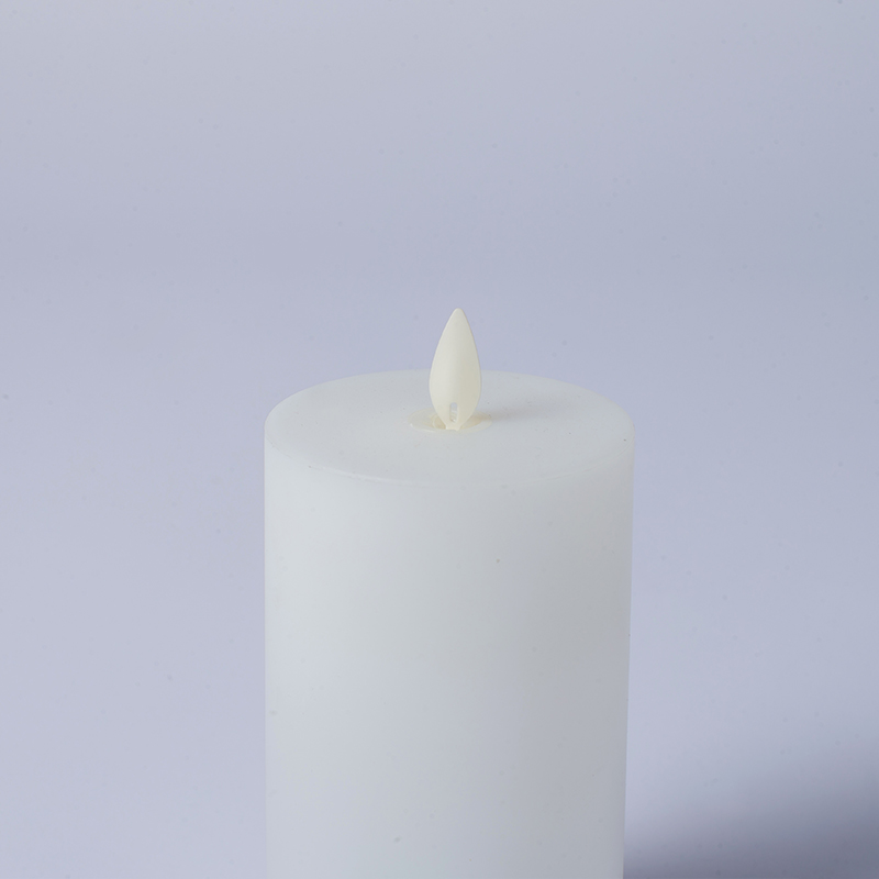 Conjunto de 4 velas LED solares brancas