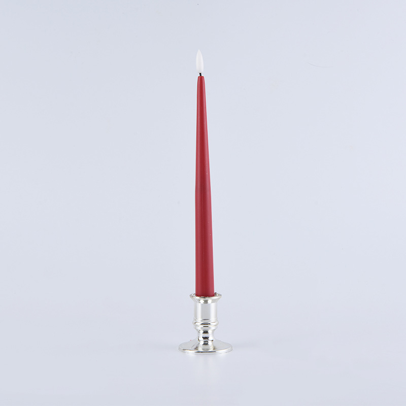 Conjunto de 2 velas cônicas sem chama com controle remoto